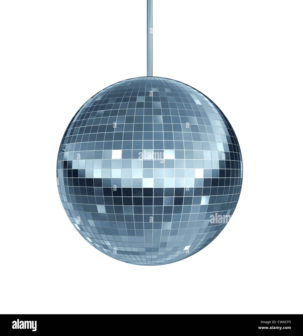 Disco-Kugel als Spiegel Ball Symbol für Spaß und Tanz party in