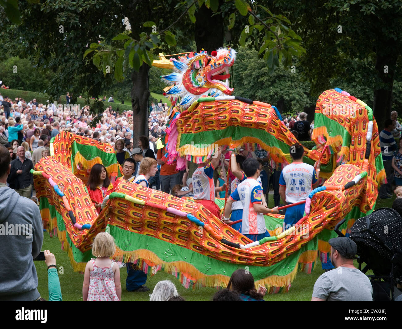 Edinburgh Jazz Festival Karneval 2012 Stockfoto