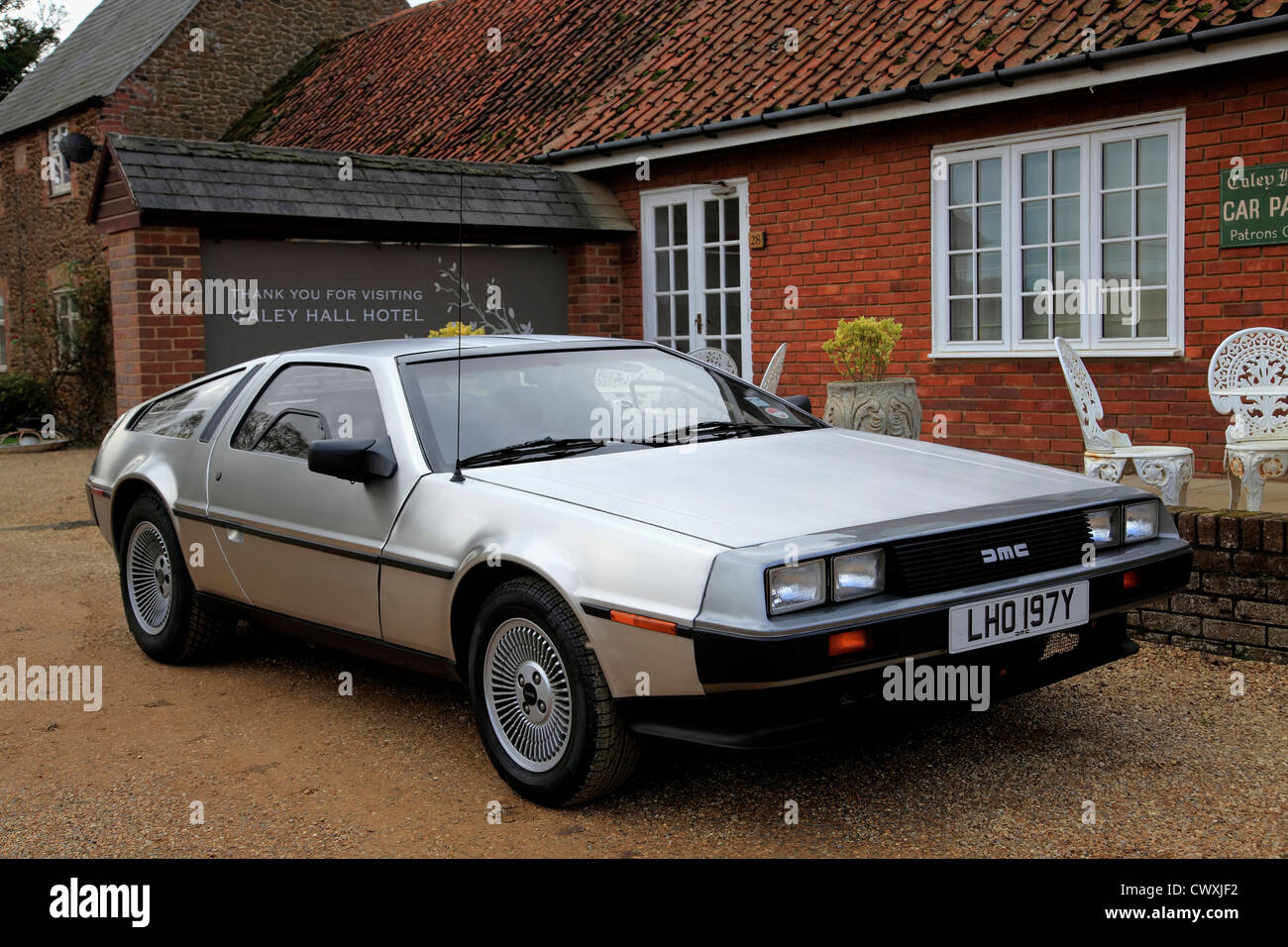 8027. DeLorean Auto, UK Stockfoto