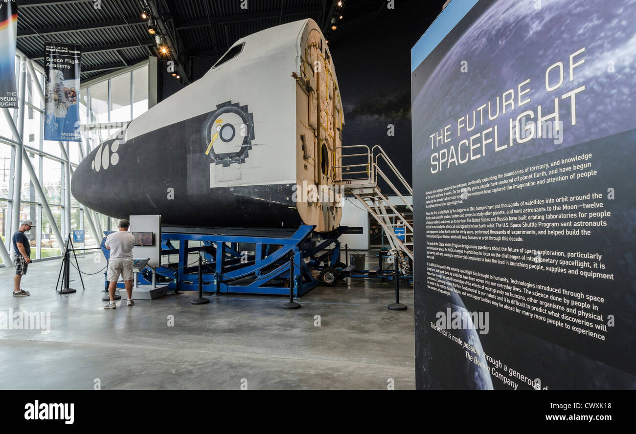 In das Museum of Flight in Seattle, USA Stockfoto