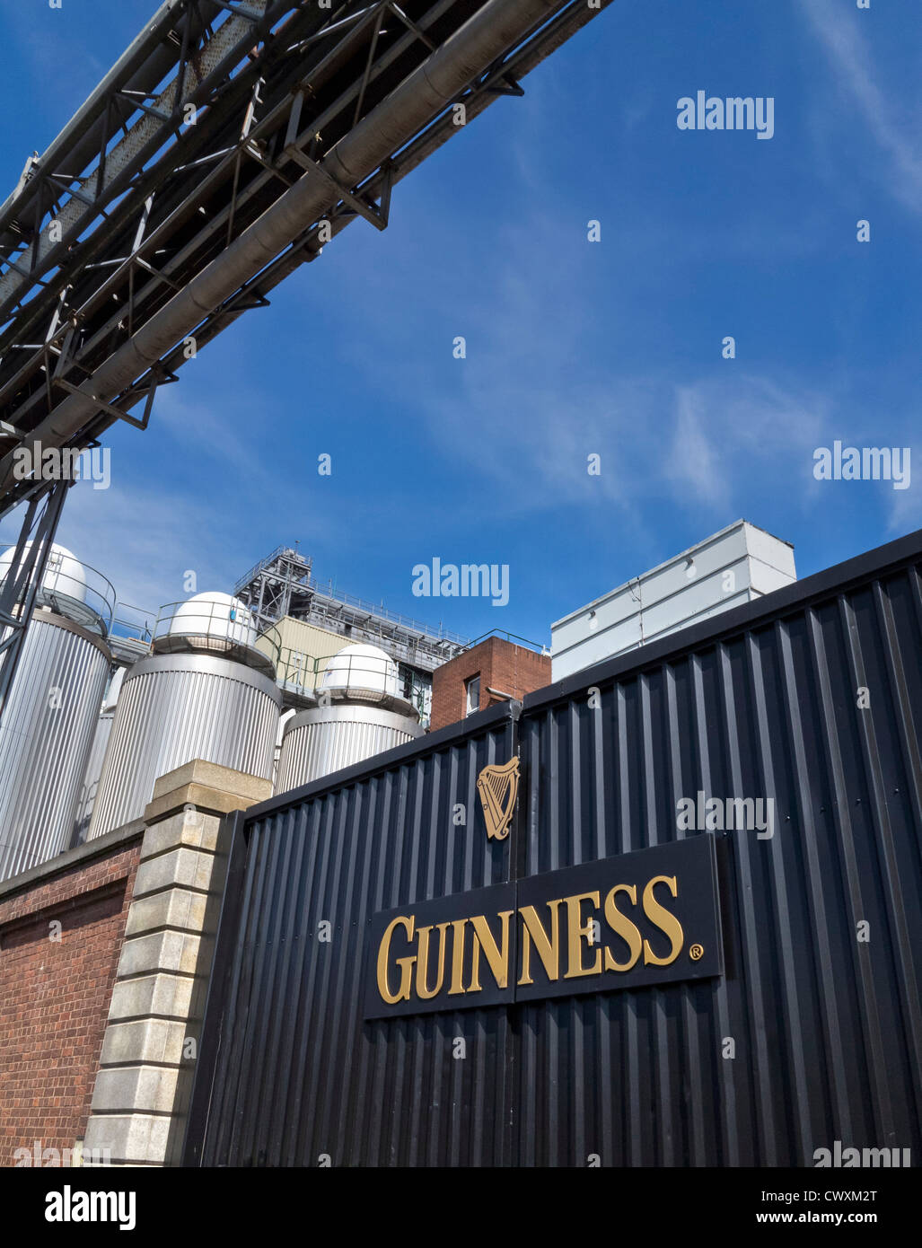 Guinness-Brauerei in Dublin, Irland Stockfoto