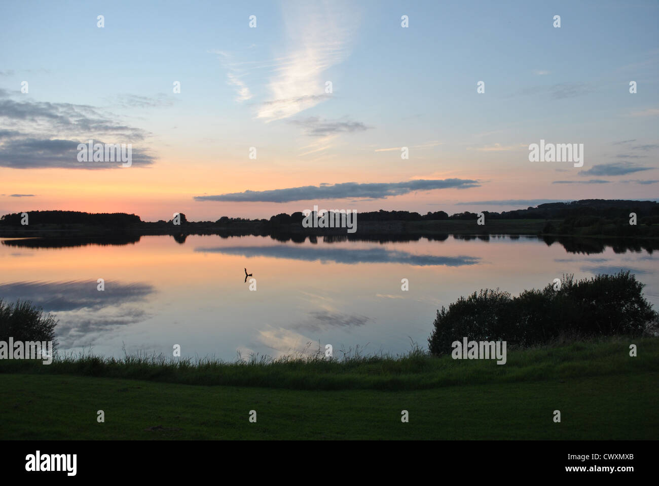 Sonnenuntergang Stockfoto