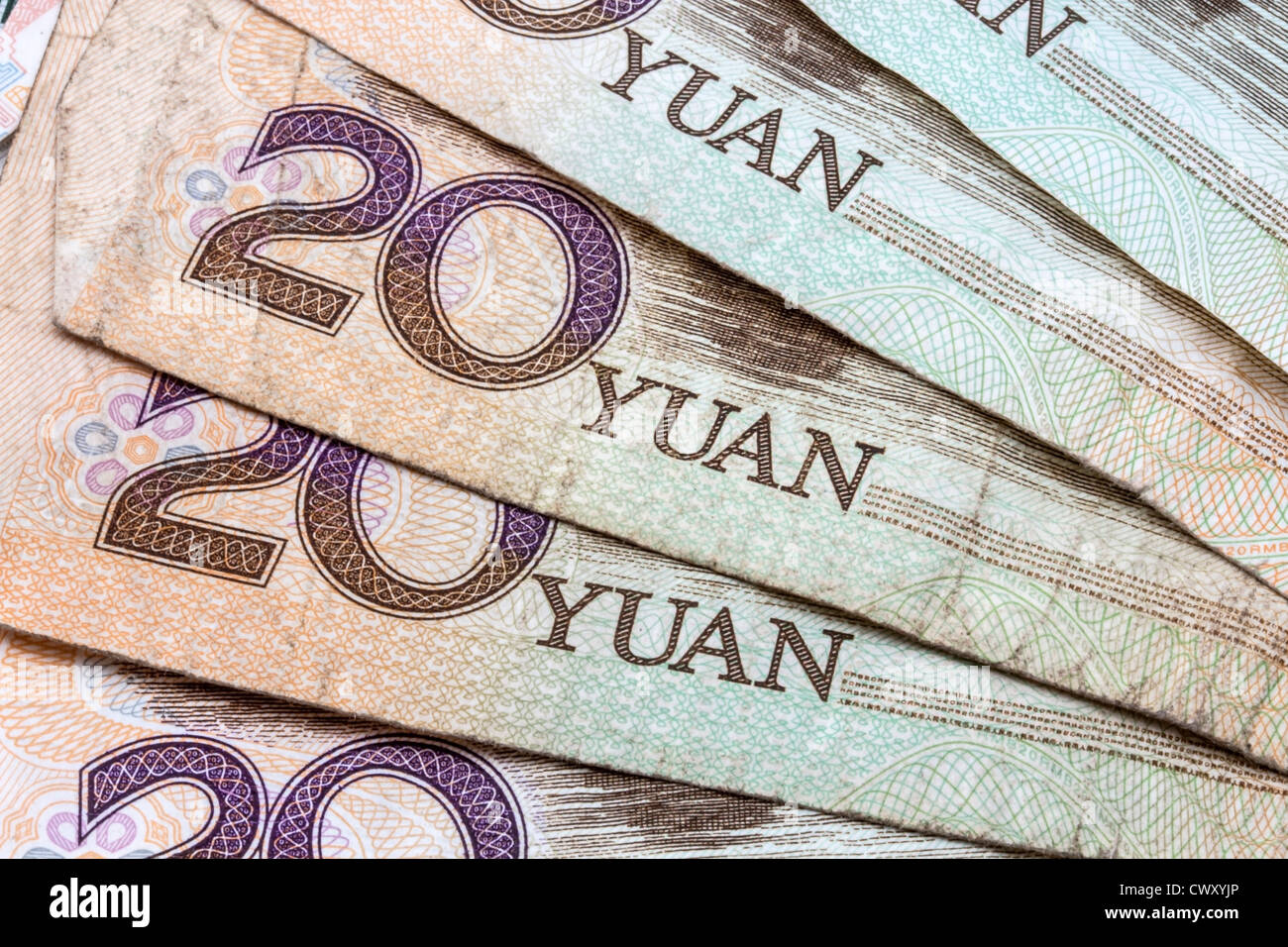 20 yuan renminbi Fotos und Bildmaterial in hoher Auflösung Alamy