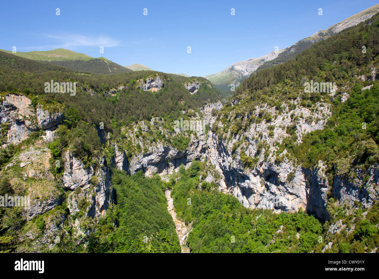 Revilla; Pyrenäen; Spanien Stockfoto