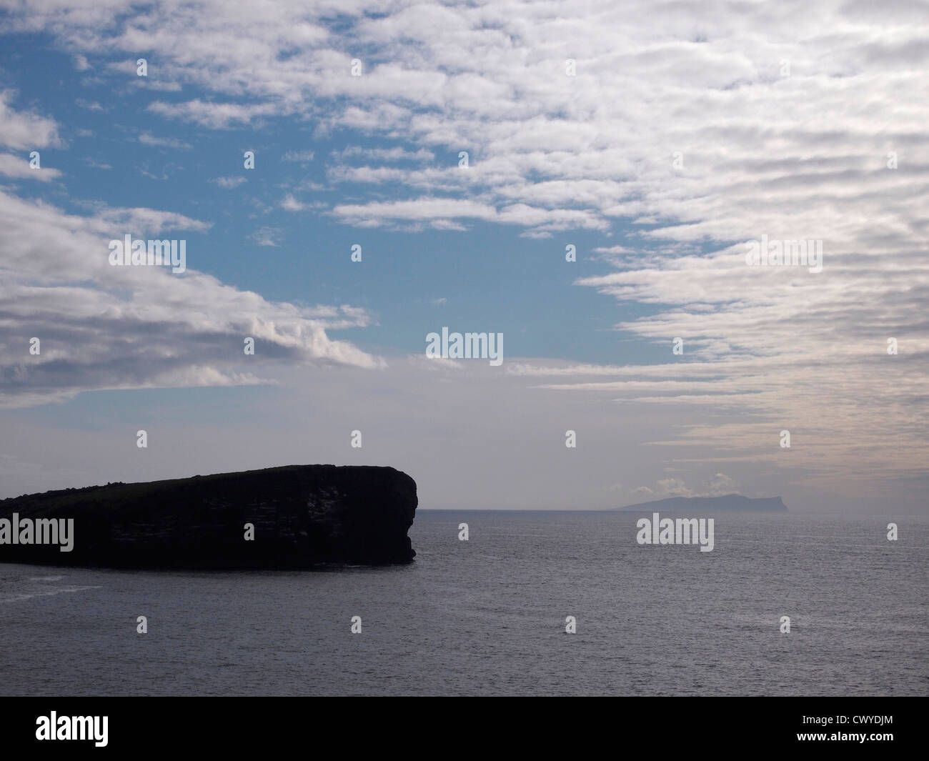 Foula von Eshaness, Mainland, Shetland Stockfoto
