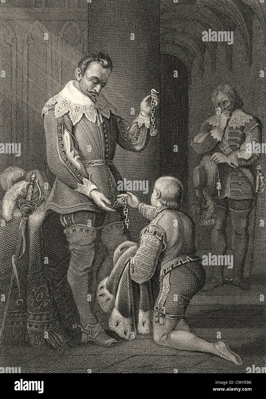 Wallensteins Tod, ein Drama über General Wallenstein, 15831634, von