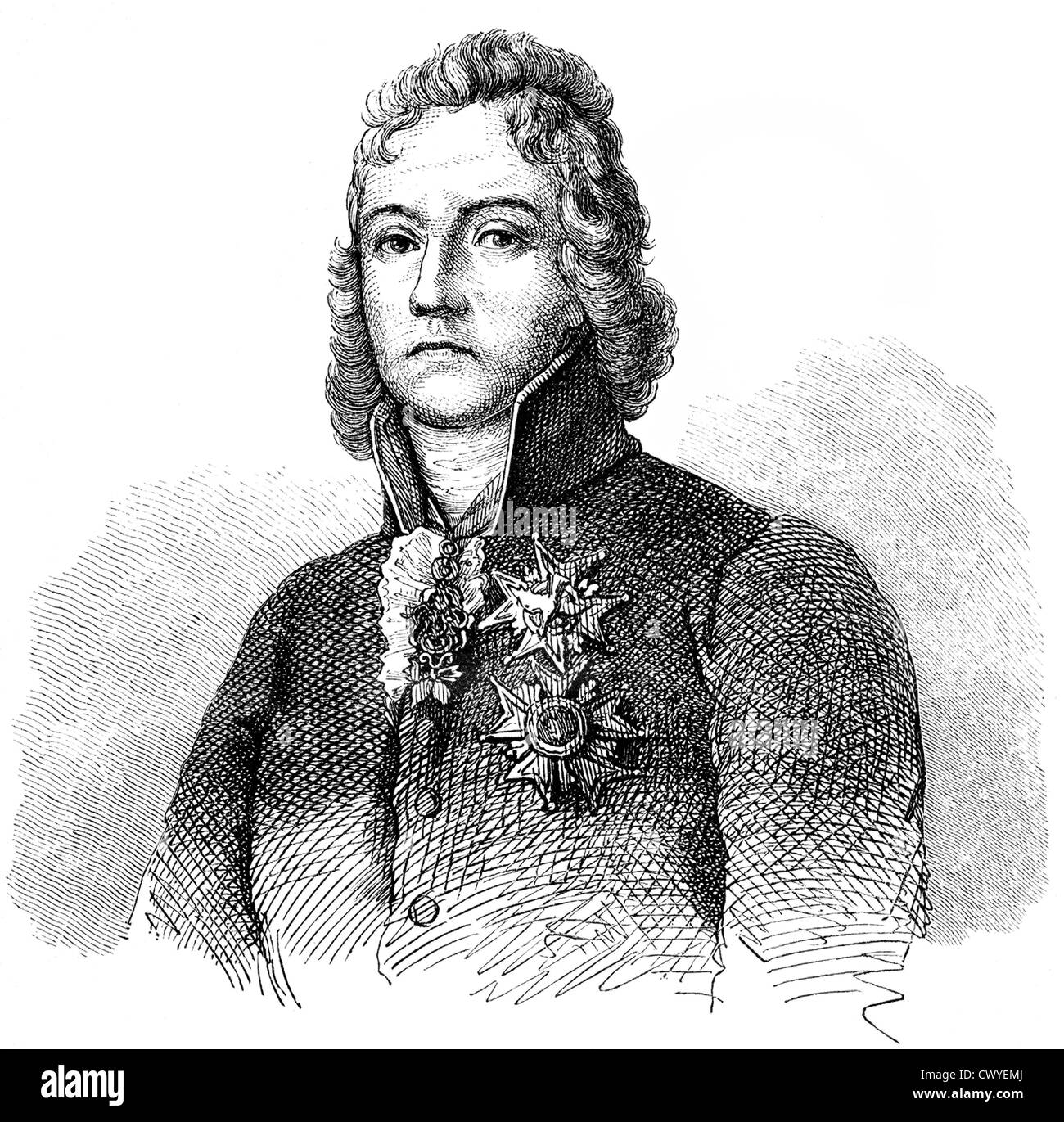 Porträt von Charles-Maurice de Talleyrand-Perigord, 1754-1838, französischer Staatsmann und diplomat Stockfoto