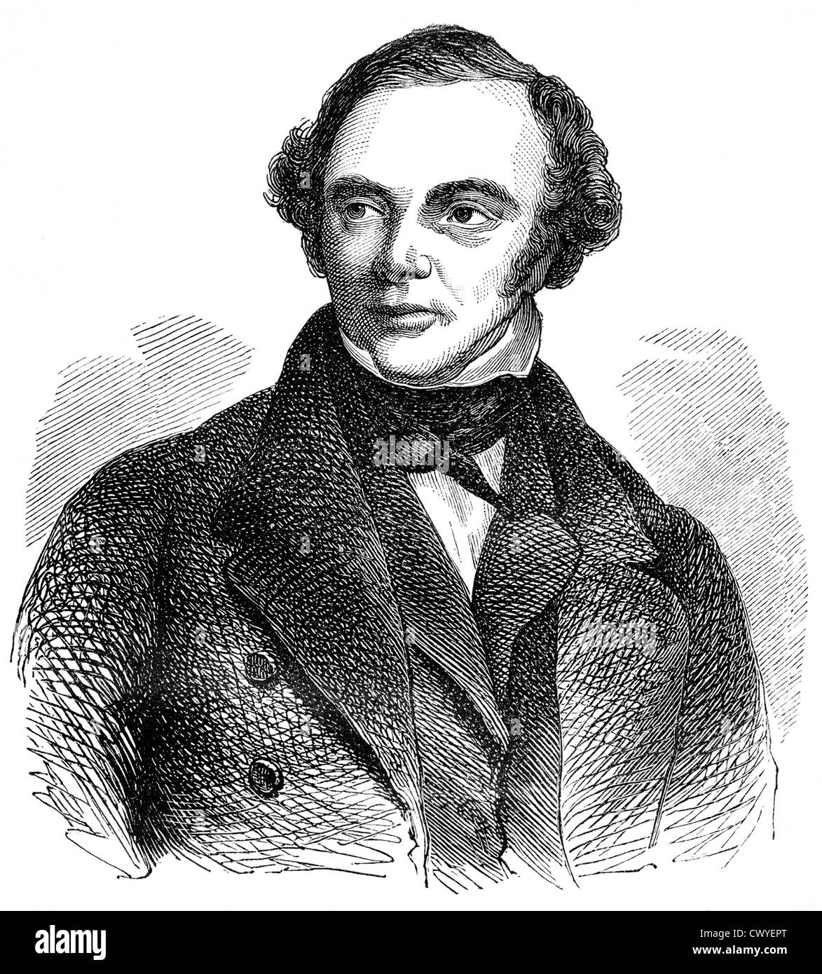 John Russell, 1. Earl Russell, 1792-1878, der britische Premierminister unter Königin Victoria und liberaler reformer Stockfoto