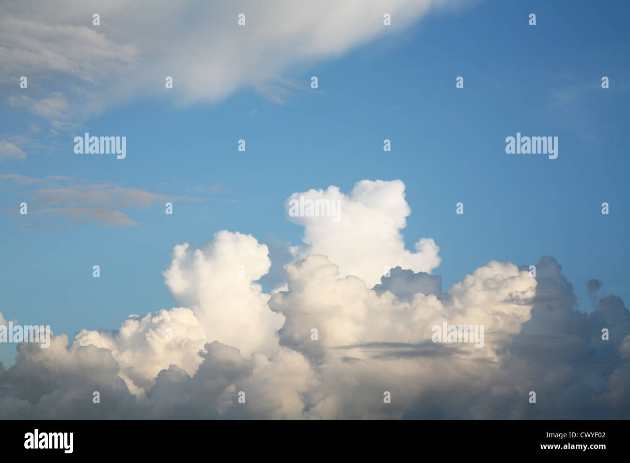 Wolken am Himmel Stockfoto