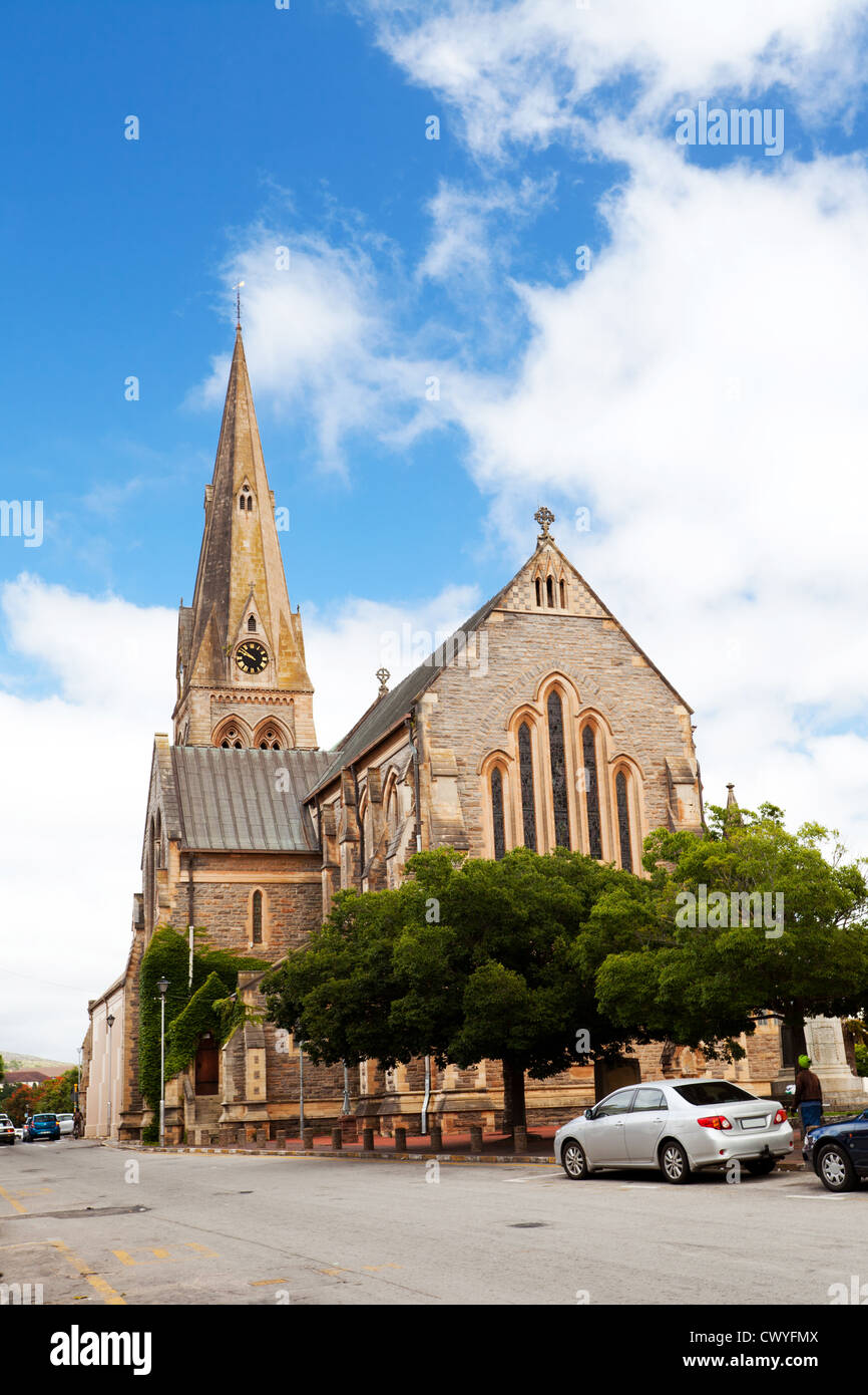 Kathedrale St. Michael und St. Geroge in Grahamstown, Südafrika Stockfoto