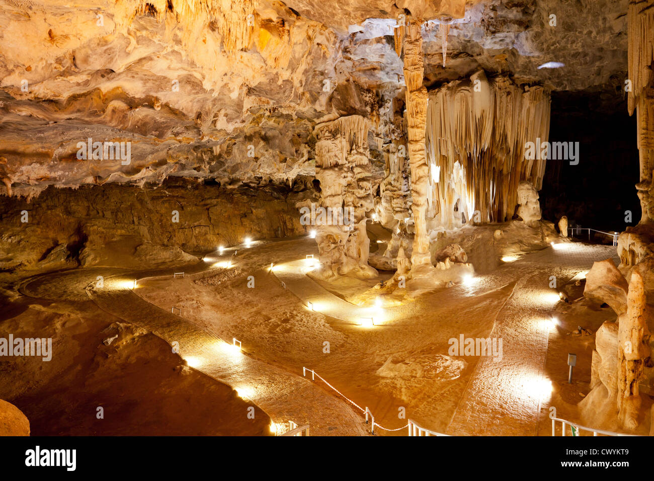 Cango Höhlen in Oudtshoorn, Südafrika Stockfoto