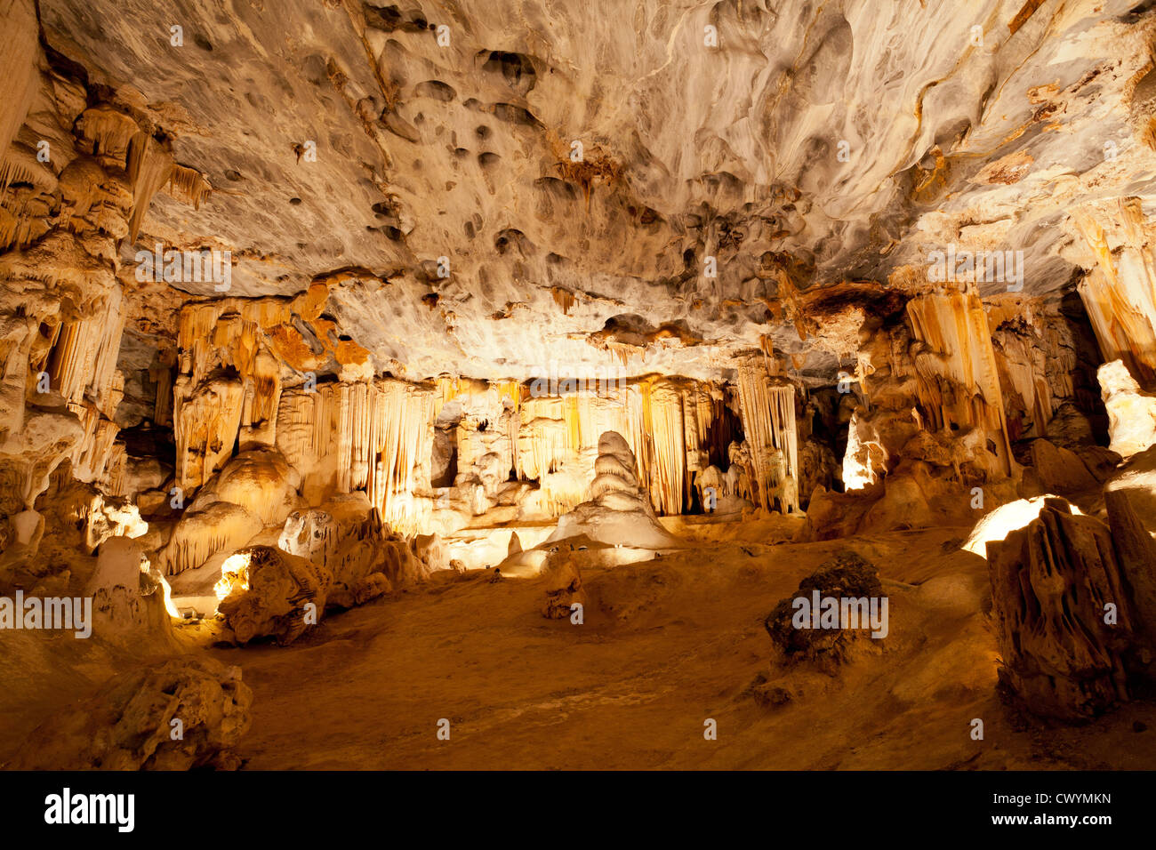Karsthöhle in Oudtshoorn, Südafrika Stockfoto