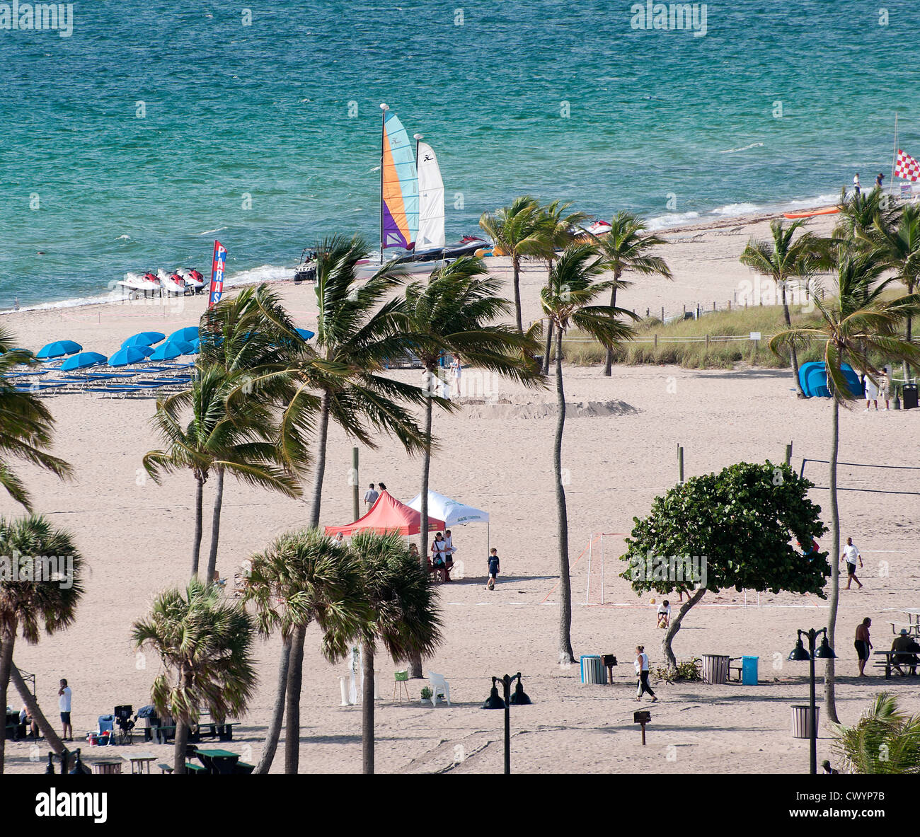 Ft Lauderdale Beach Florida Stockfoto