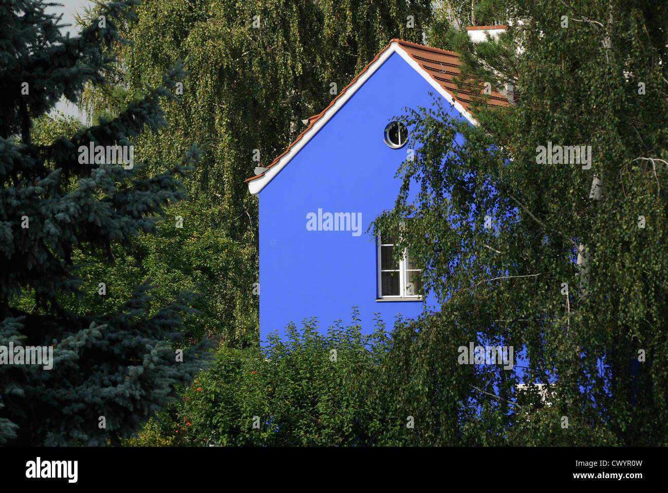 Die Gartenstadt Falkenberg, Treptow, Berlin, Deutschland, Europa Stockfoto