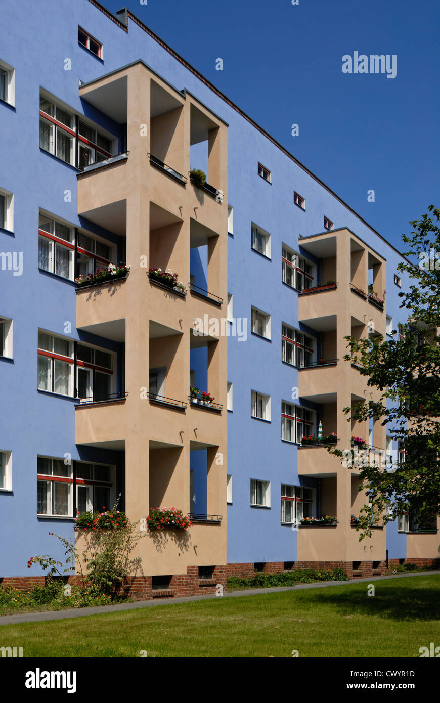 Wohngebiet, Prenzlauer Berg, Berlin, Deutschland, Europa Stockfoto