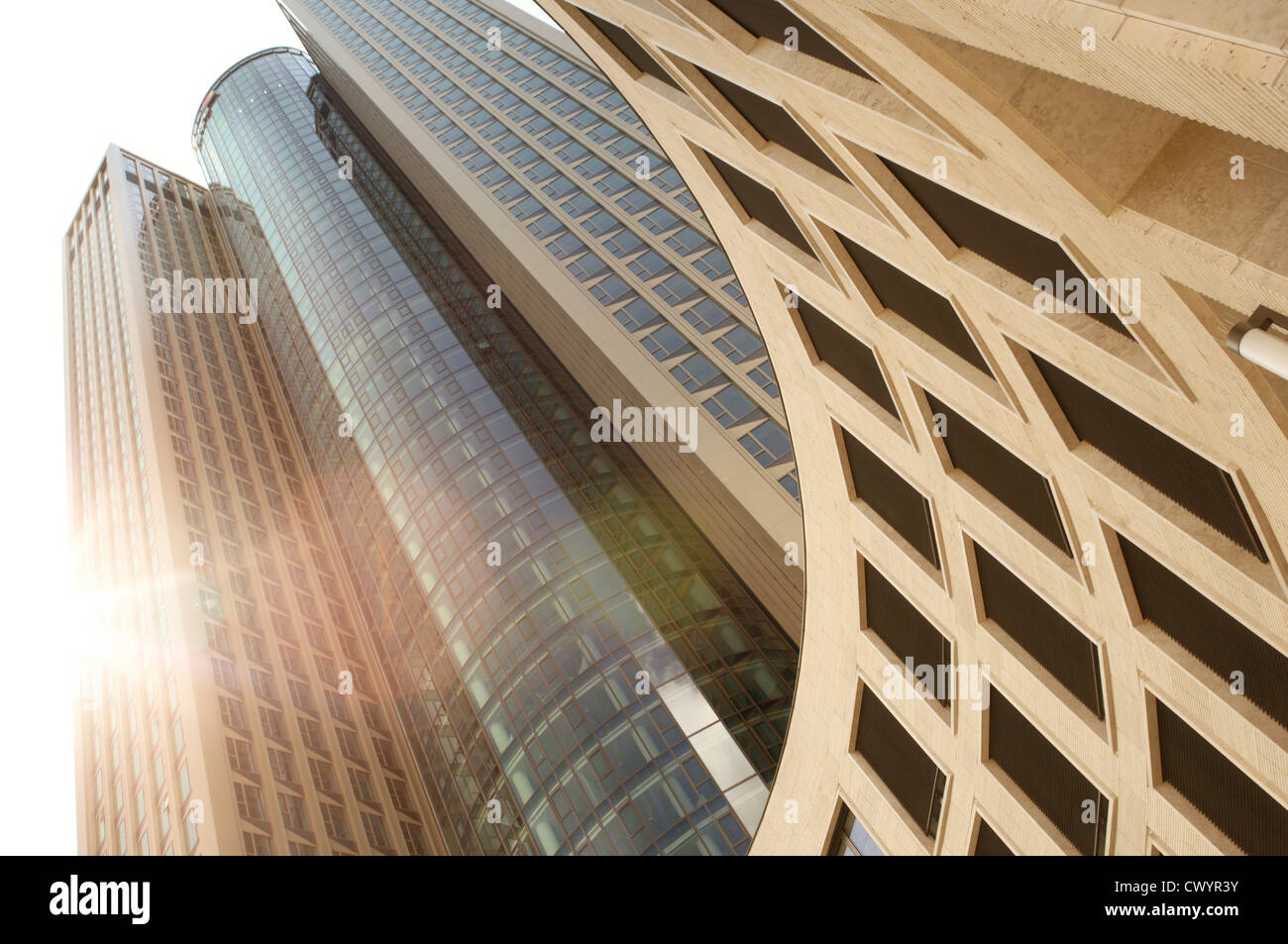 Der Tower 185, Frankfurt Am Main, Hessen, Deutschland, Europa Stockfoto