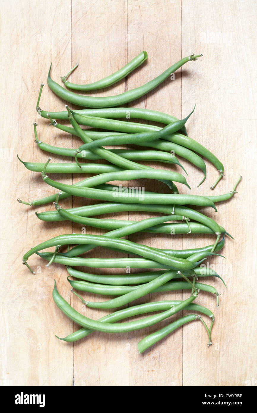 Grüne Bohnen Stockfoto