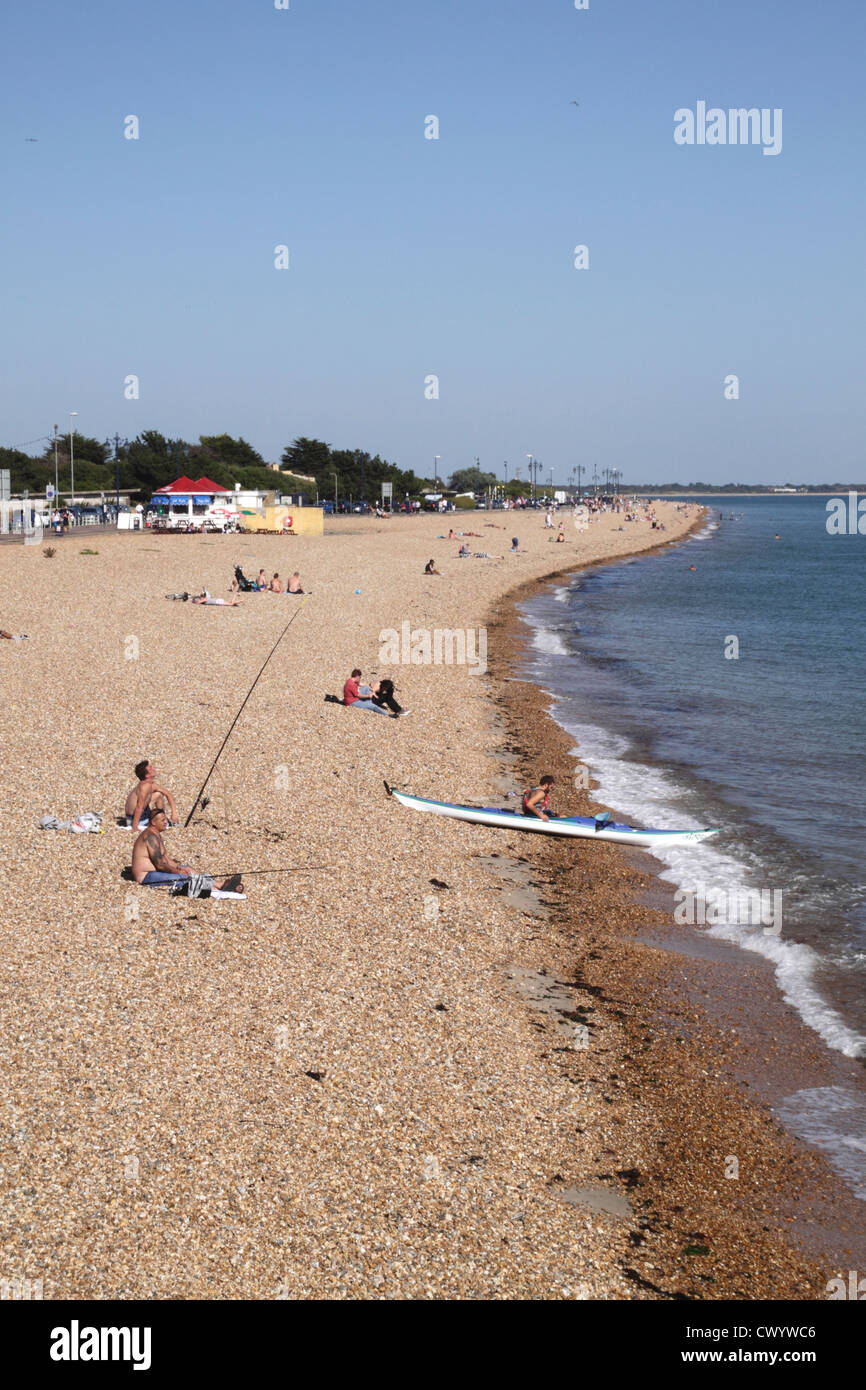 Southsea Strand Portsmouth (Hampshire) Stockfoto