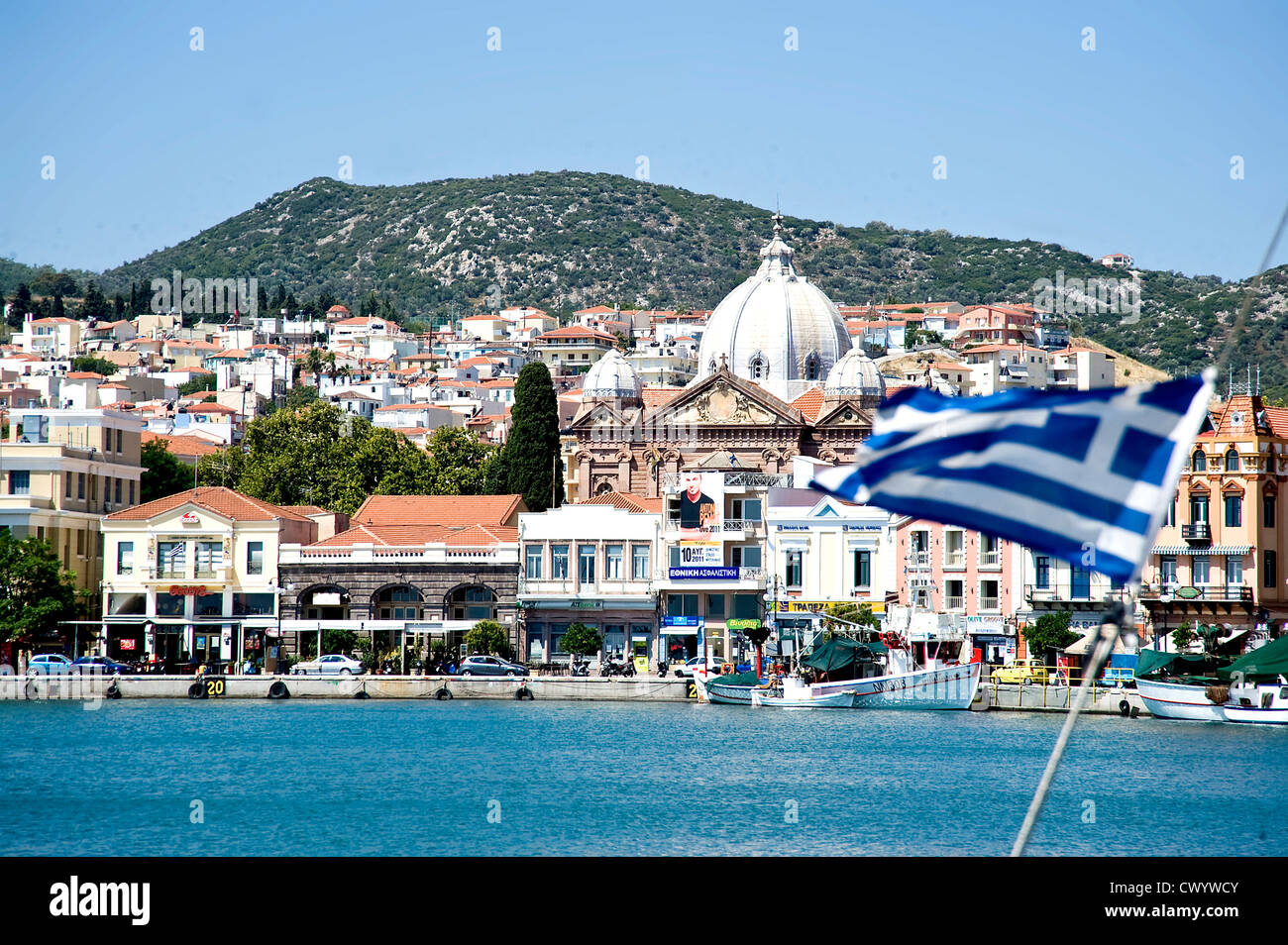 Mytilini, Lesbos, Griechenland, Europa Stockfoto