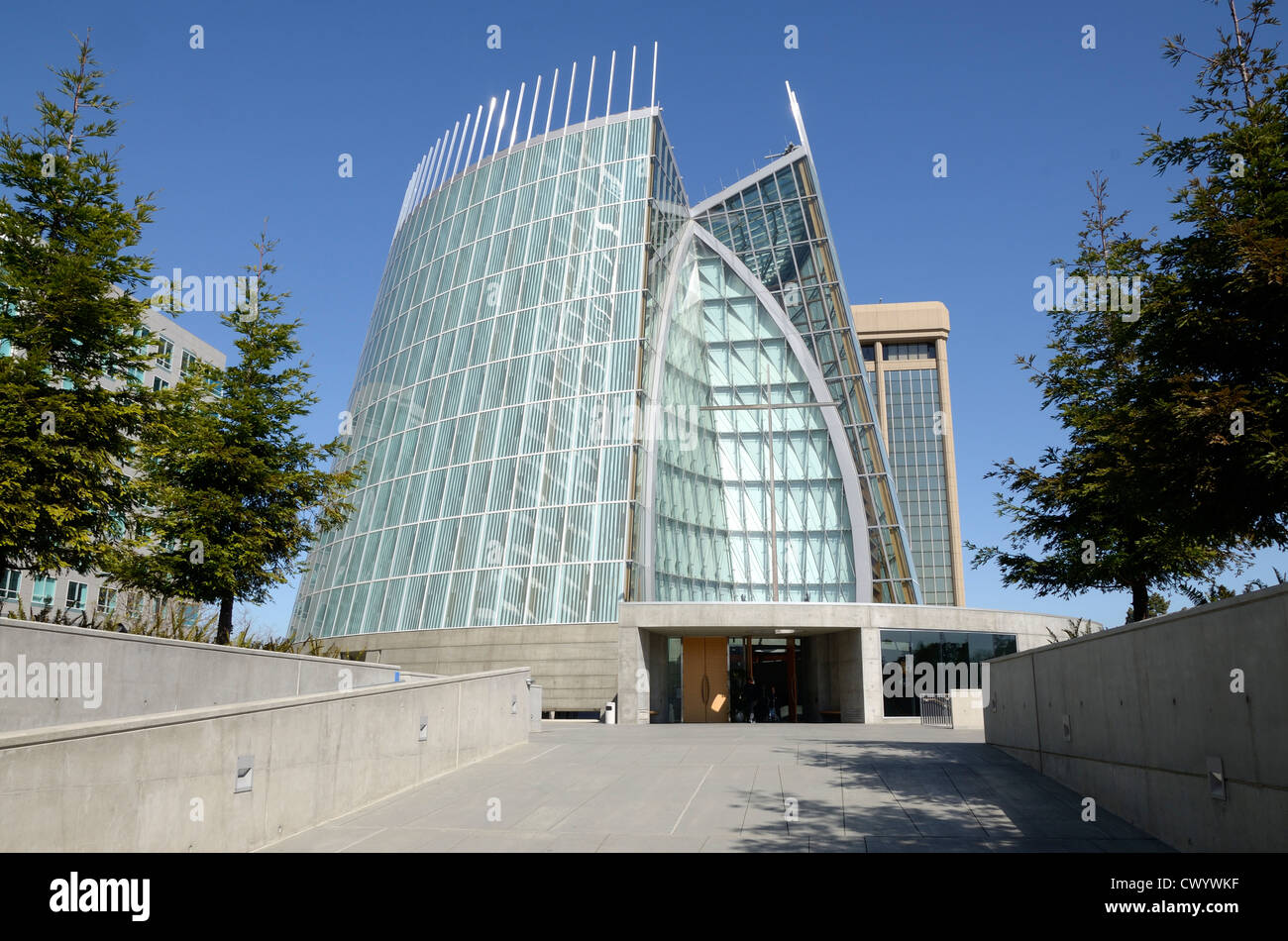 Kathedrale von Christus dem Licht in Oakland, Kalifornien. Stockfoto