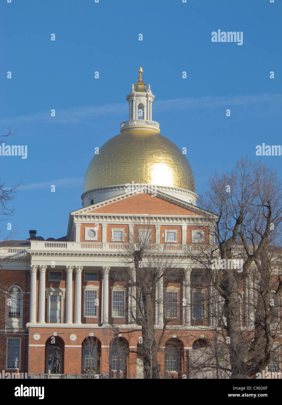 Massachusetts State House Stockfoto