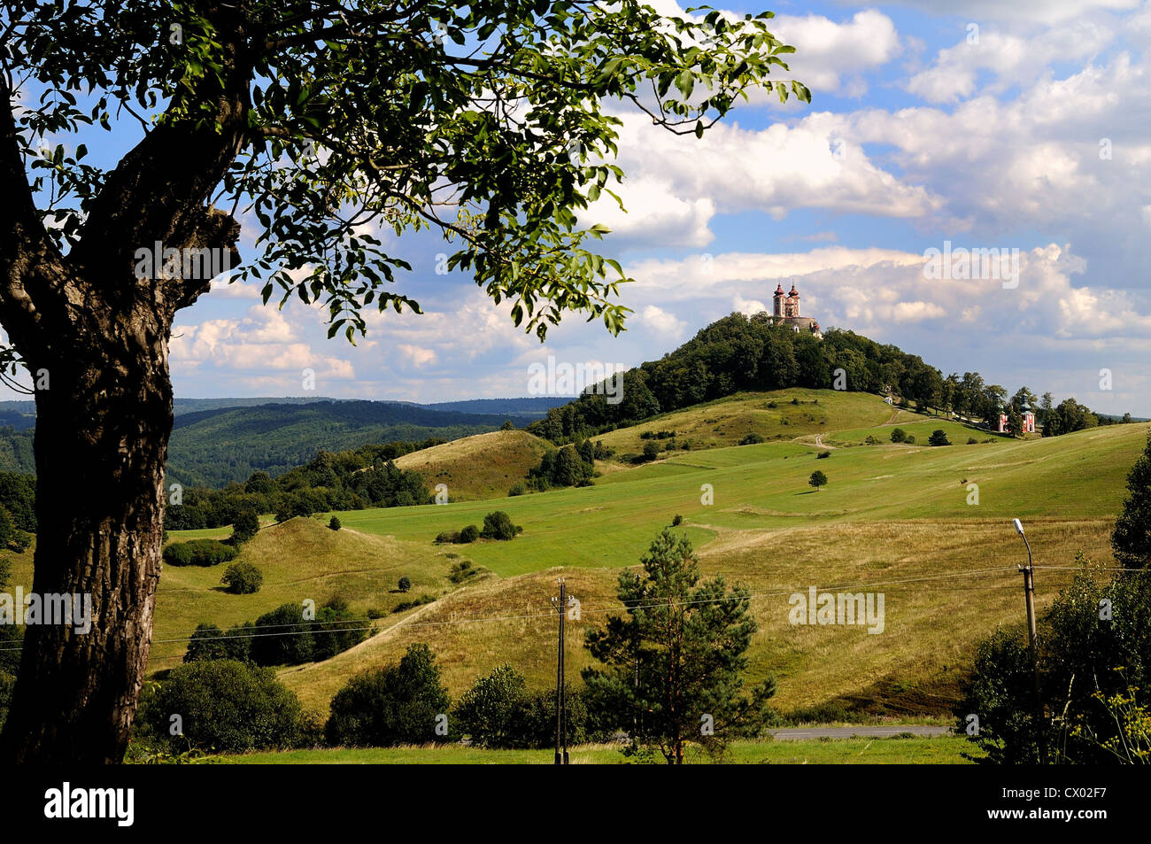 Kalvarienberg bei Banska Stiavnica Mittelslowakei Europe Stockfoto