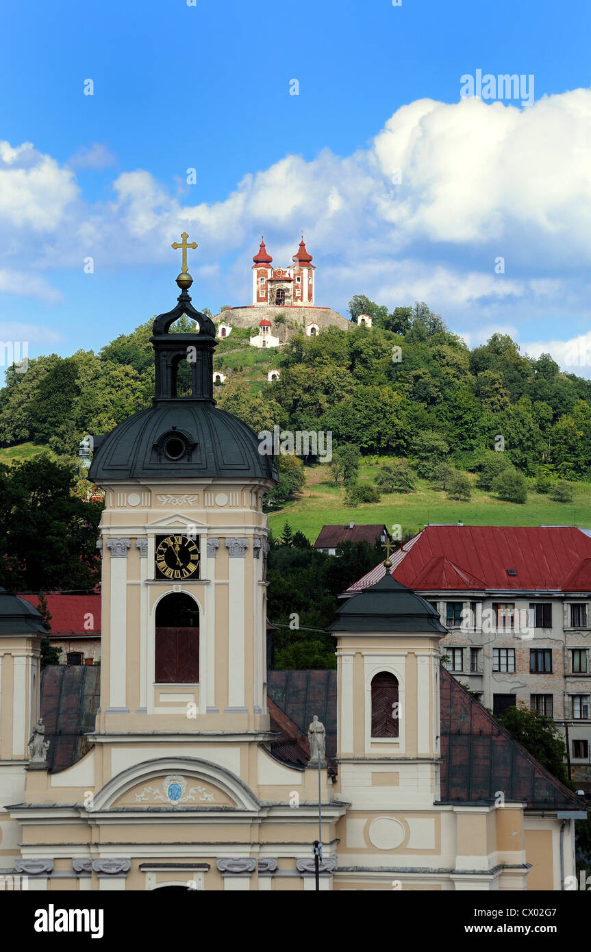 Banska Stiavnica Altstadt Slowakei Europa Stockfoto