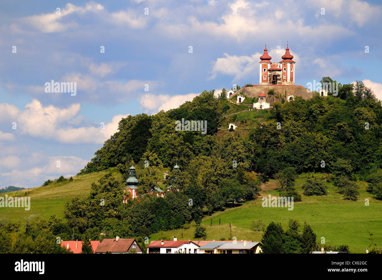Kalvarienberg bei Banska Stiavnica Mittelslowakei Europe Stockfoto
