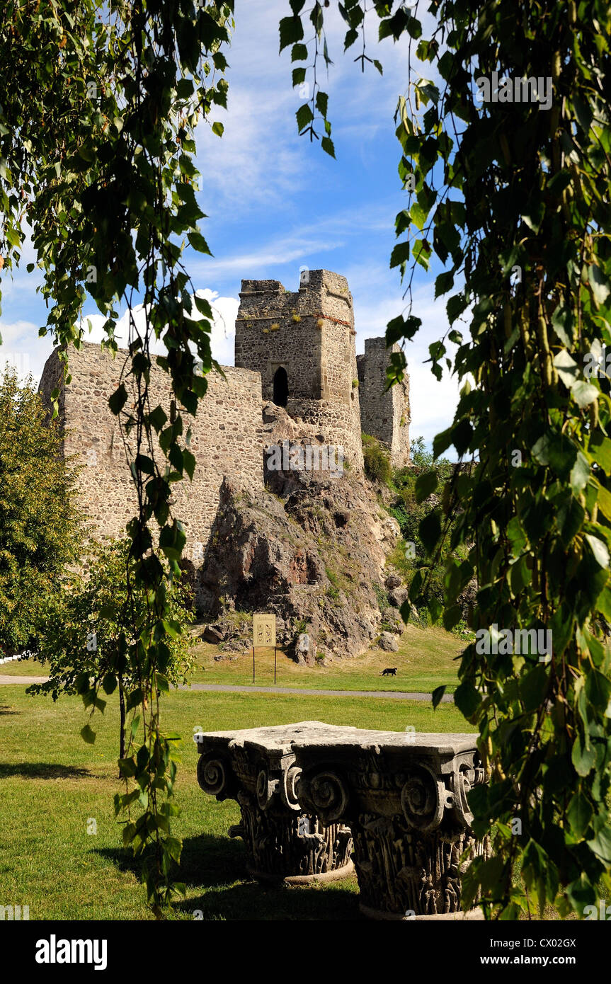 Burg in Levice Slowakei Europa Stockfoto