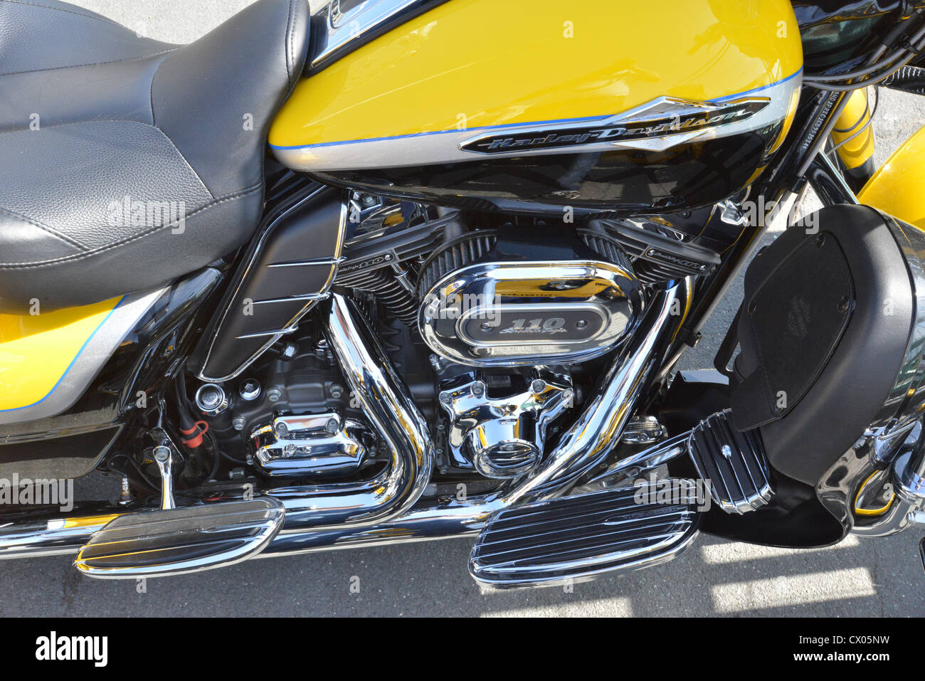 Harley Davidson Screaming Eagle Electra Glide Stockfoto
