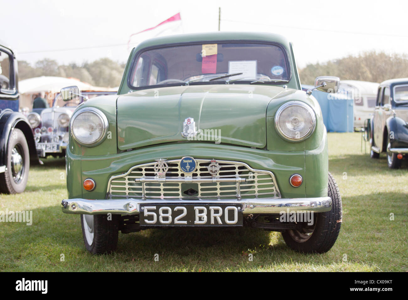 1957 standard 8 am Malvern Herbst zeigen Stockfoto