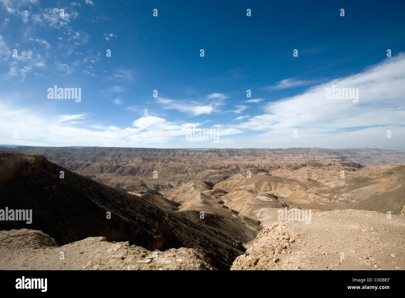 Ansichten über die Atacama Wüste, Chile Stockfoto