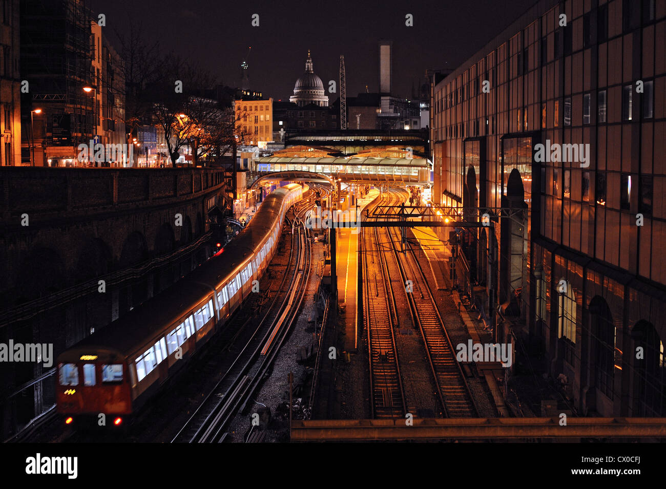 Farringdon Station, London Stockfoto