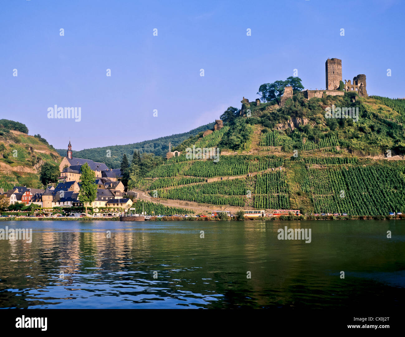 8127. Beilstein & R Mosel, Deutschland Stockfoto