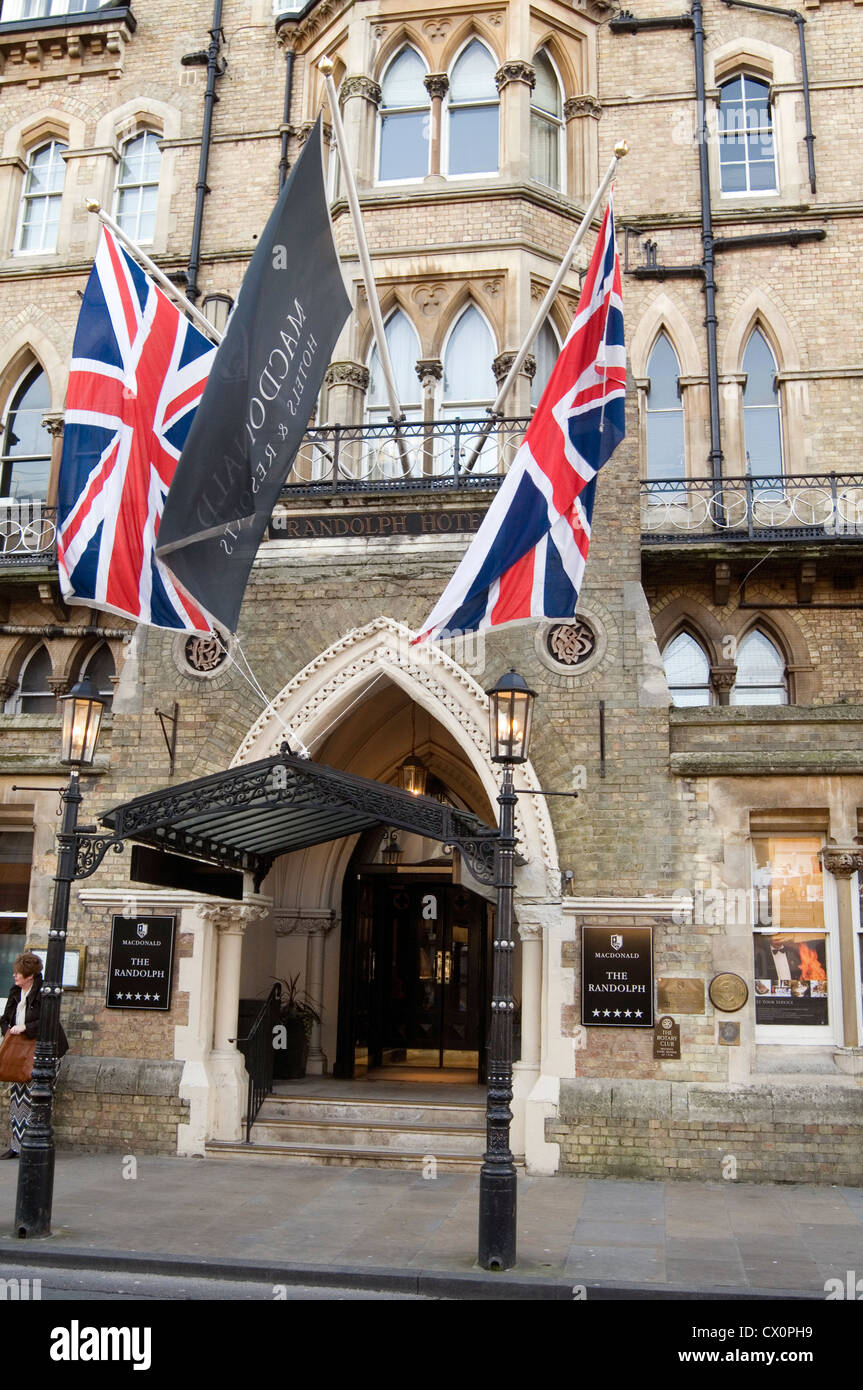 Randolph Hotel Oxford uk 5 fünf Sterne Luxushotels Stockfoto