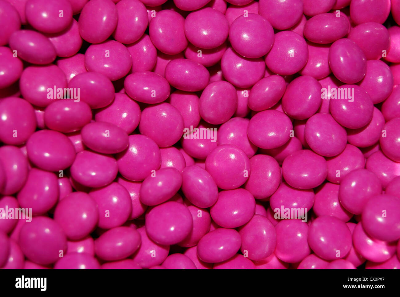 Detailansicht der viel Rot Tabletten Medizin für ärztliche und medizinische Zwecke Stockfoto