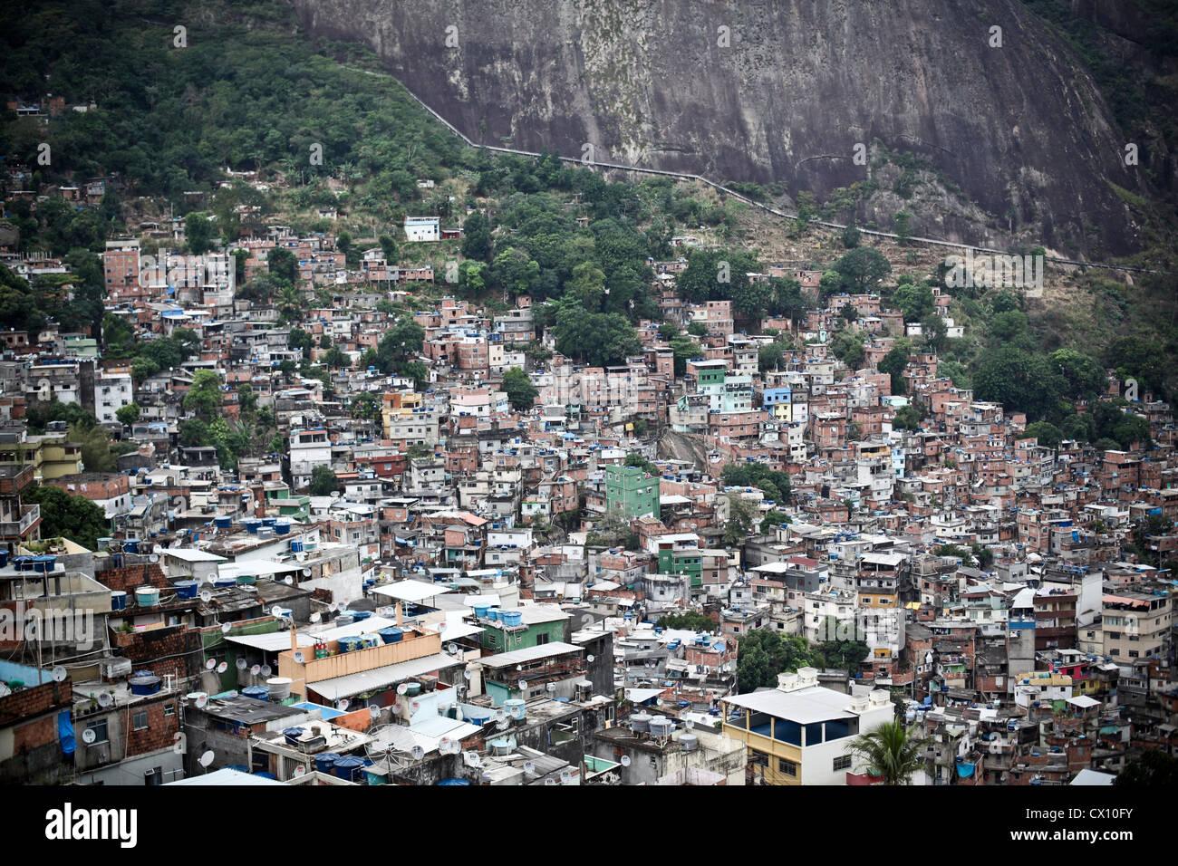 Gebäude in Rio De Janeiro, Brasilien Stockfoto