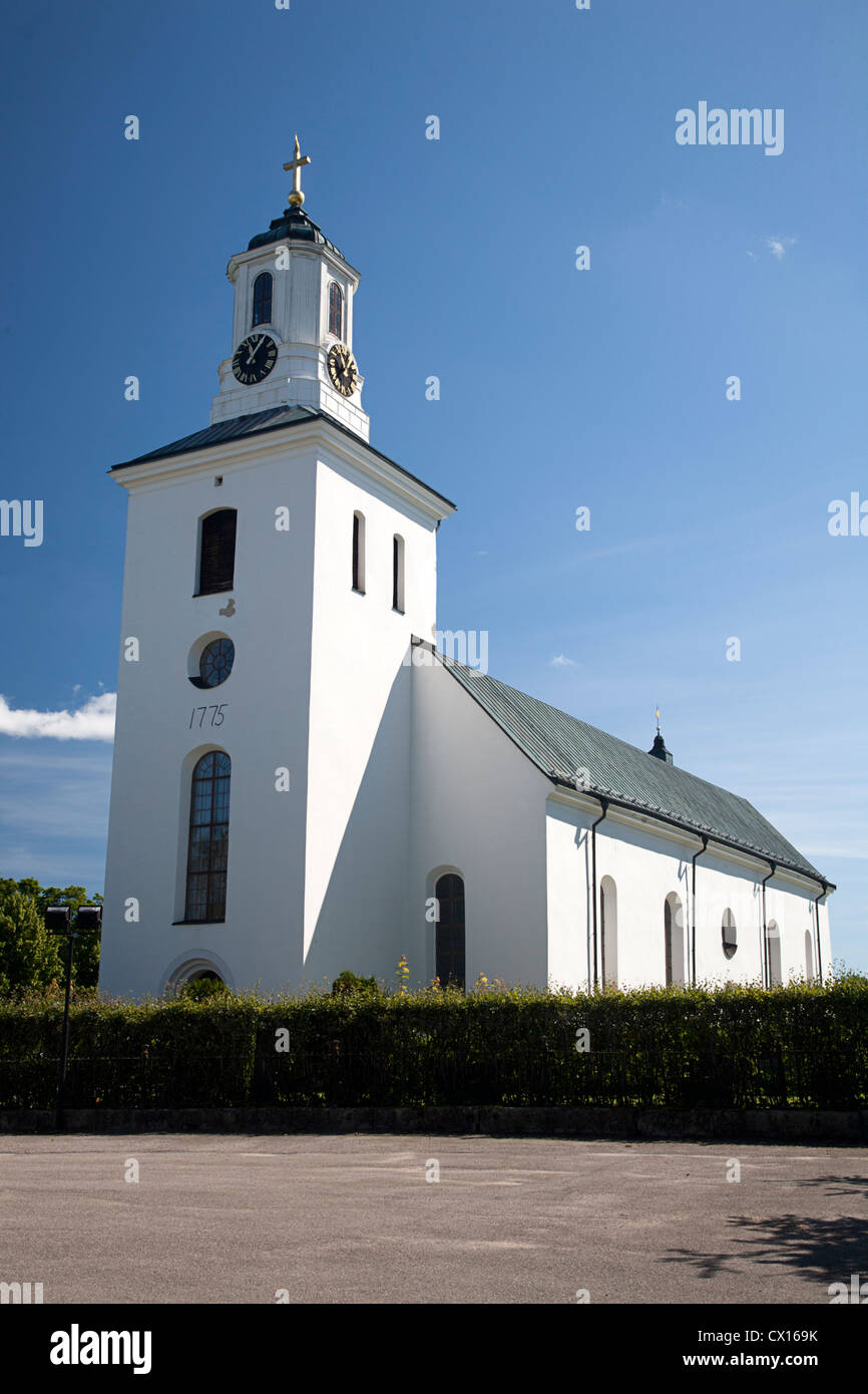 18. Jahrhundert Kirche von Hedesunda, Gasterikland, Schweden Stockfoto