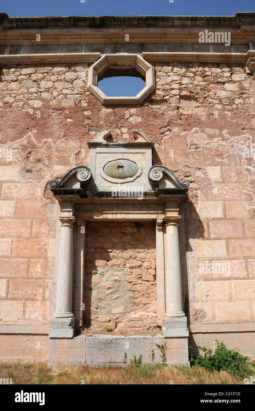 La Cartuja de Escaladei, XII. Jahrhundert, das erste Kloster der iberischen Halbinsel von den Mönchen des Kartäuser-Ordens errichtet. Stockfoto