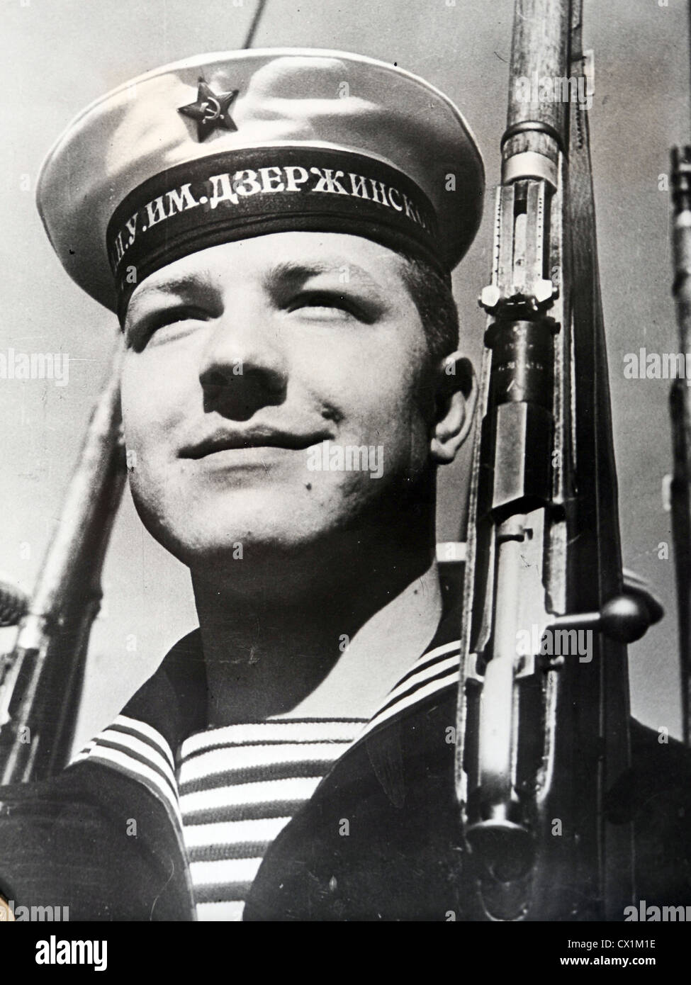 Russische Marine Seemann WW11 Stockfoto