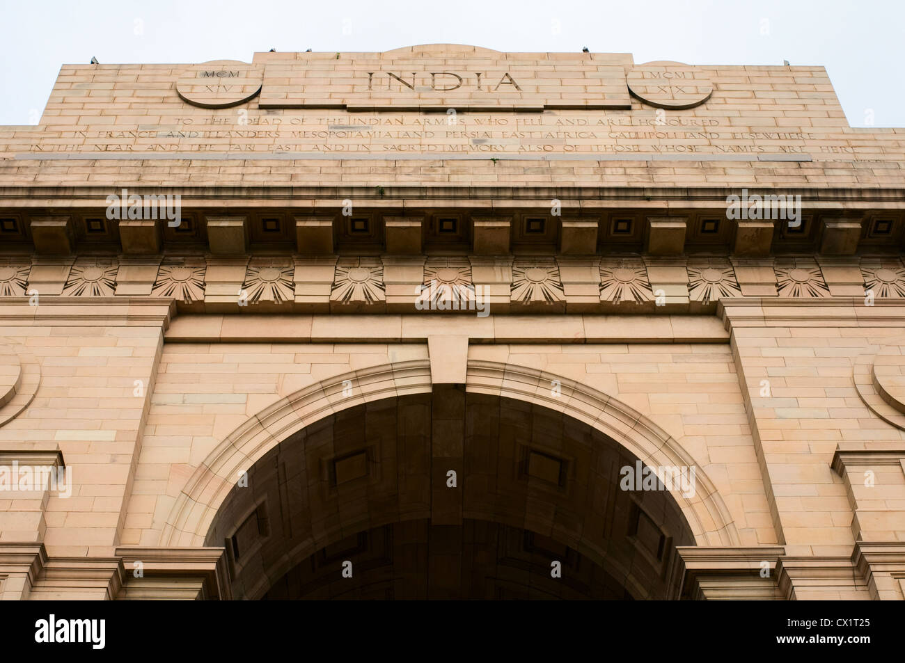 India Gate, Neu-Delhi Stockfoto