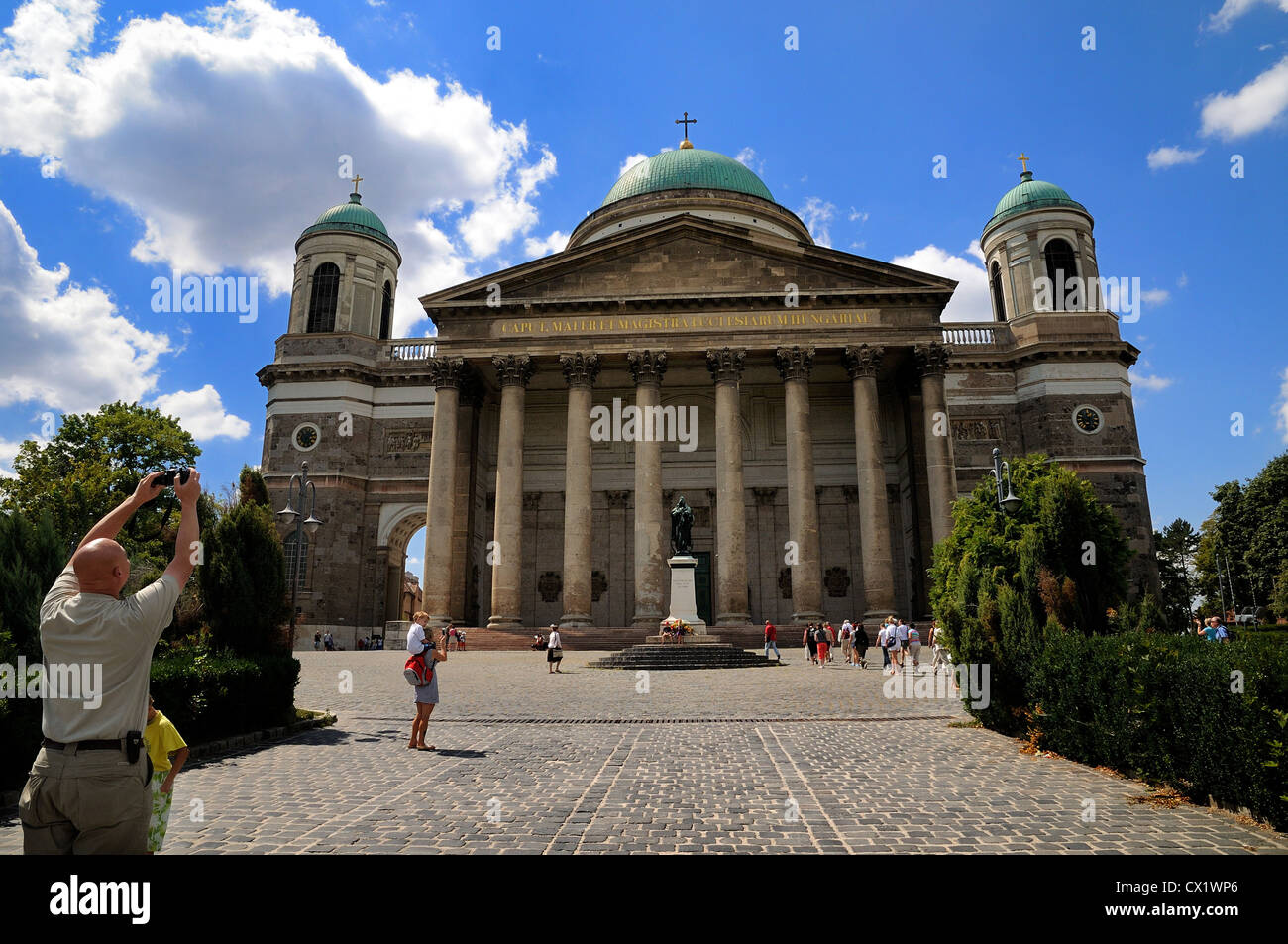 Basilika in Esztergom, Nordungarn Europa Stockfoto