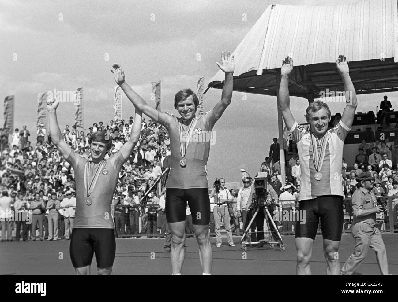 1980 Moscow Olympic Games Smile 1980 Summer Olympics Stockfotos und