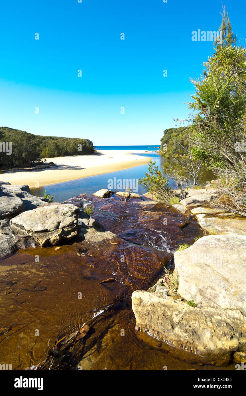 Wattamolla, Royal National Park, Sydney, New South Wales, NSW, Australien Stockfoto