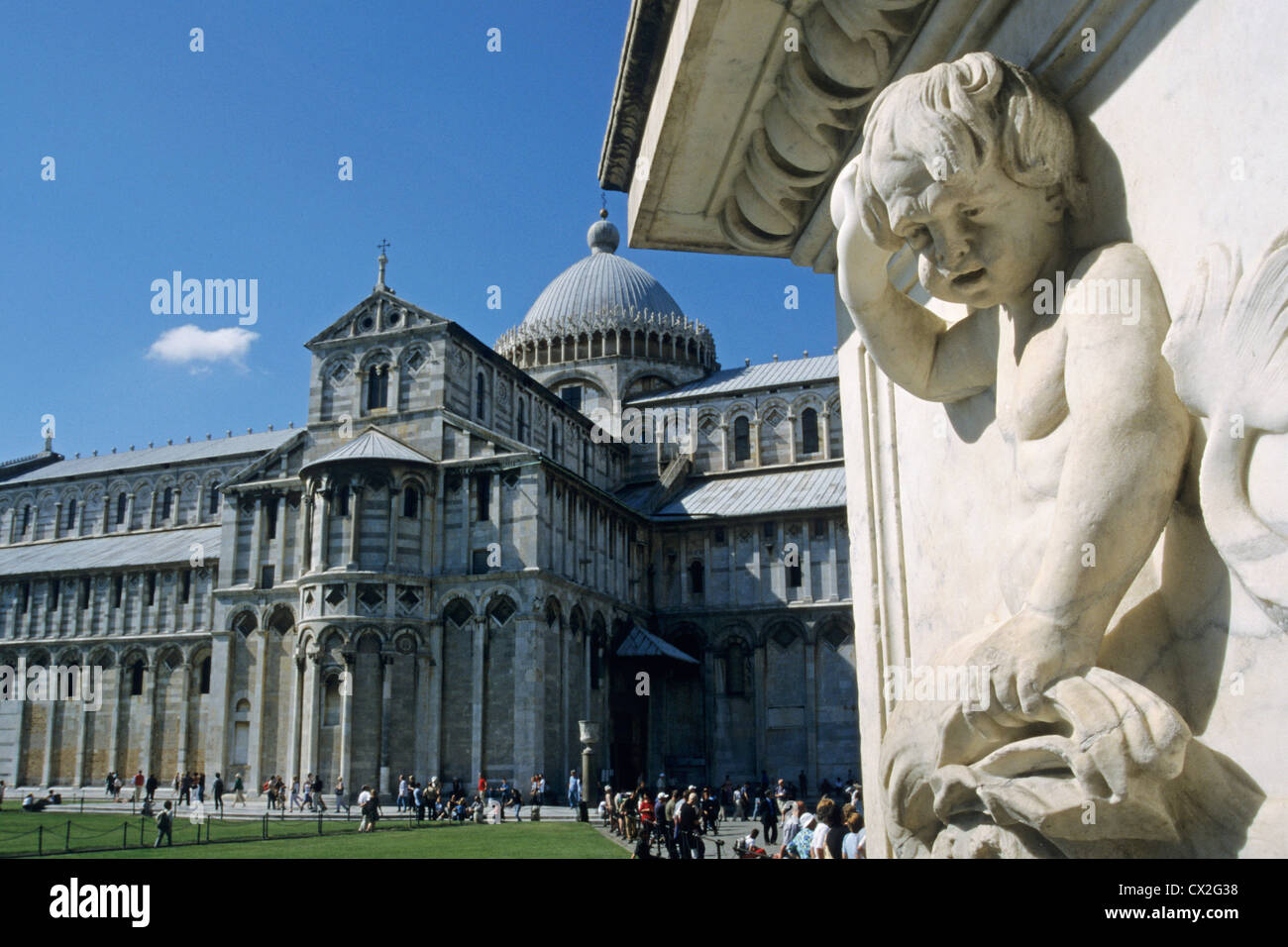 Kathedrale, Piazza dei dei Miracoli, Pisa, Toskana, Italien Stockfoto