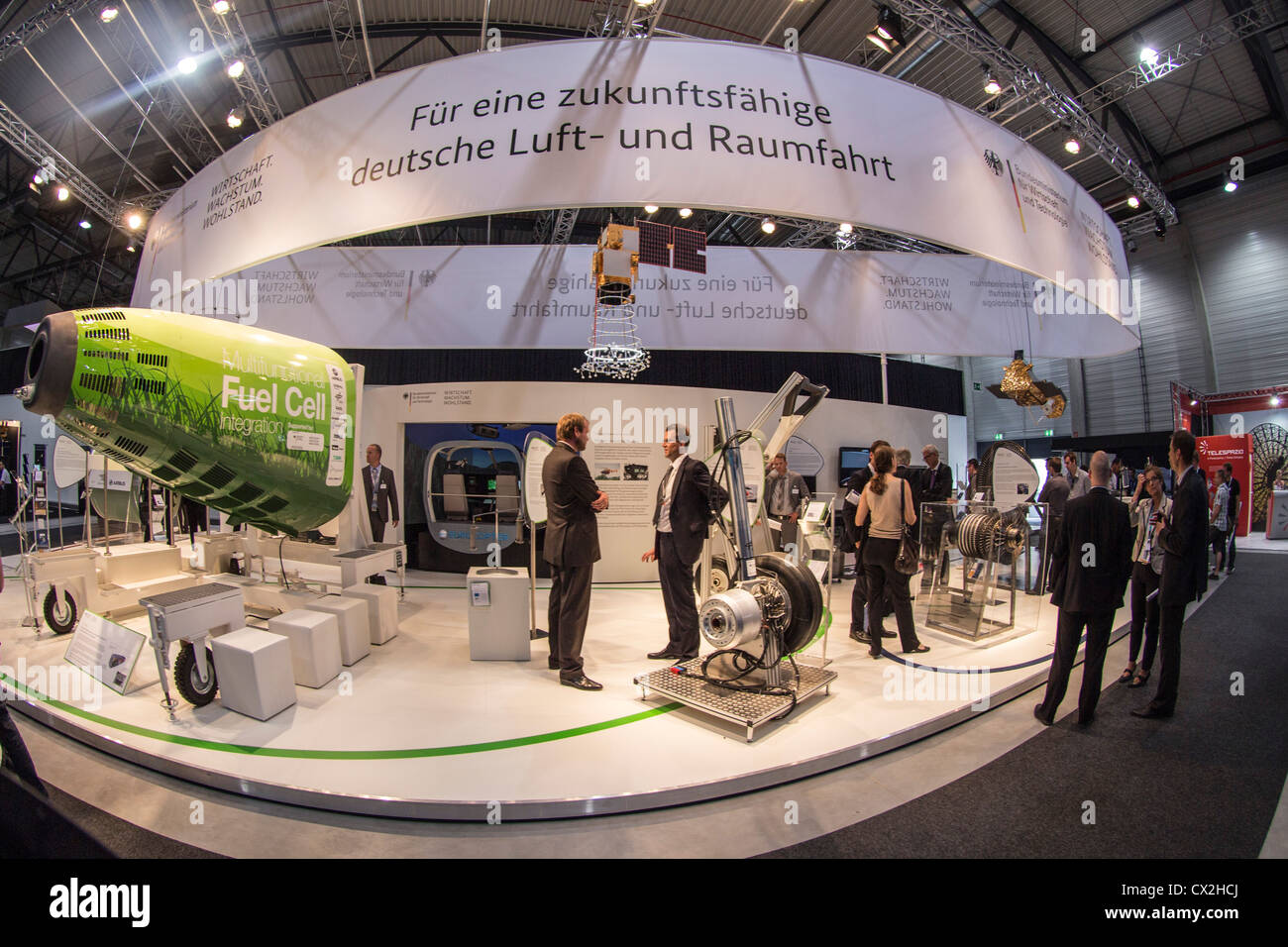 BMWi, Brennstoffzelle ILA Internationale Luft-und Raumfahrtausstellung, Berlin Stockfoto