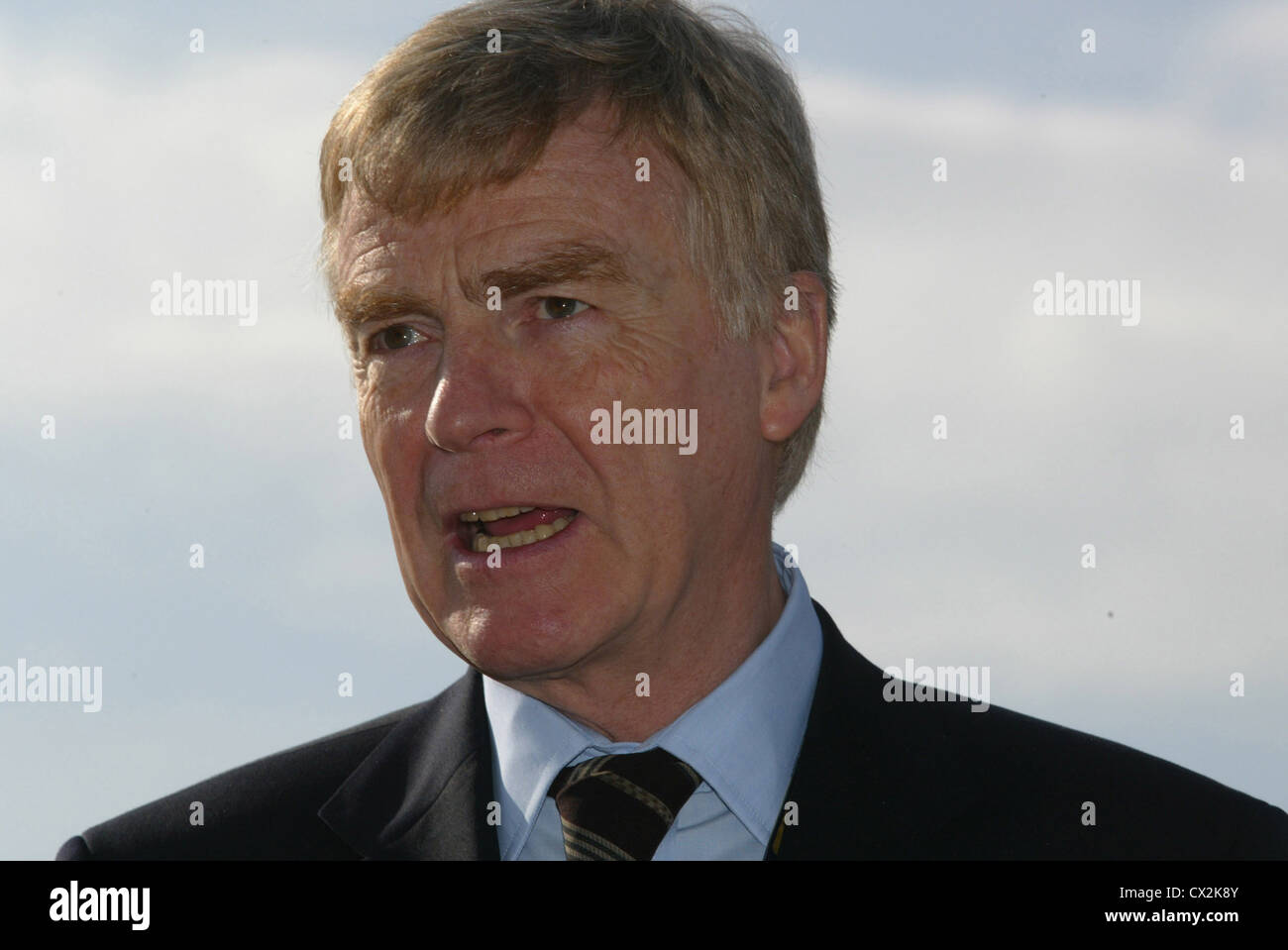 Max Mosley, FIA-Präsident. Stockfoto