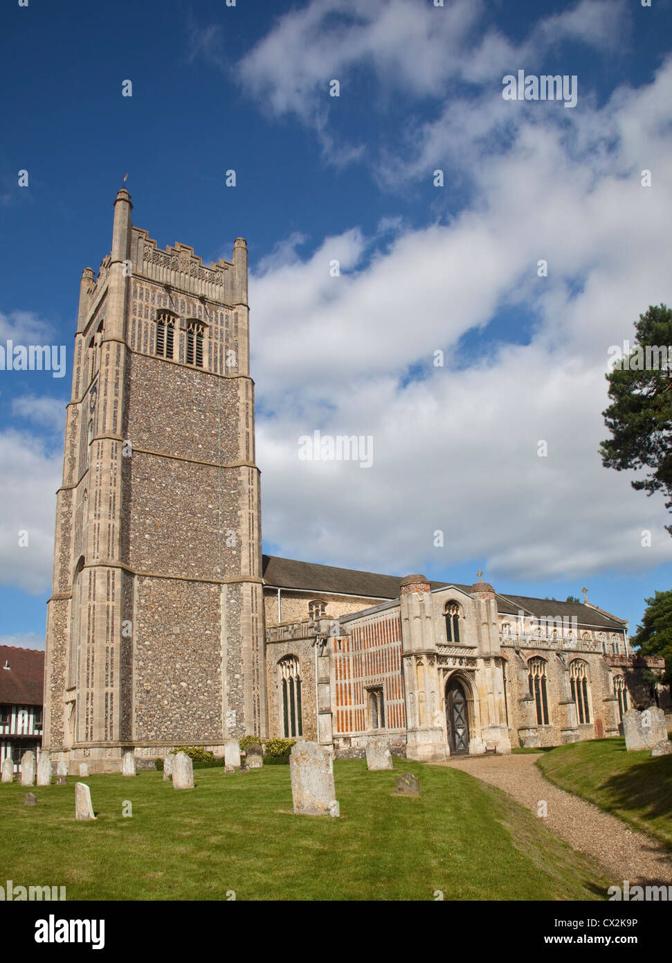Die Kirche St. Peter und St. Paul, Auge, Suffolk, England Stockfoto