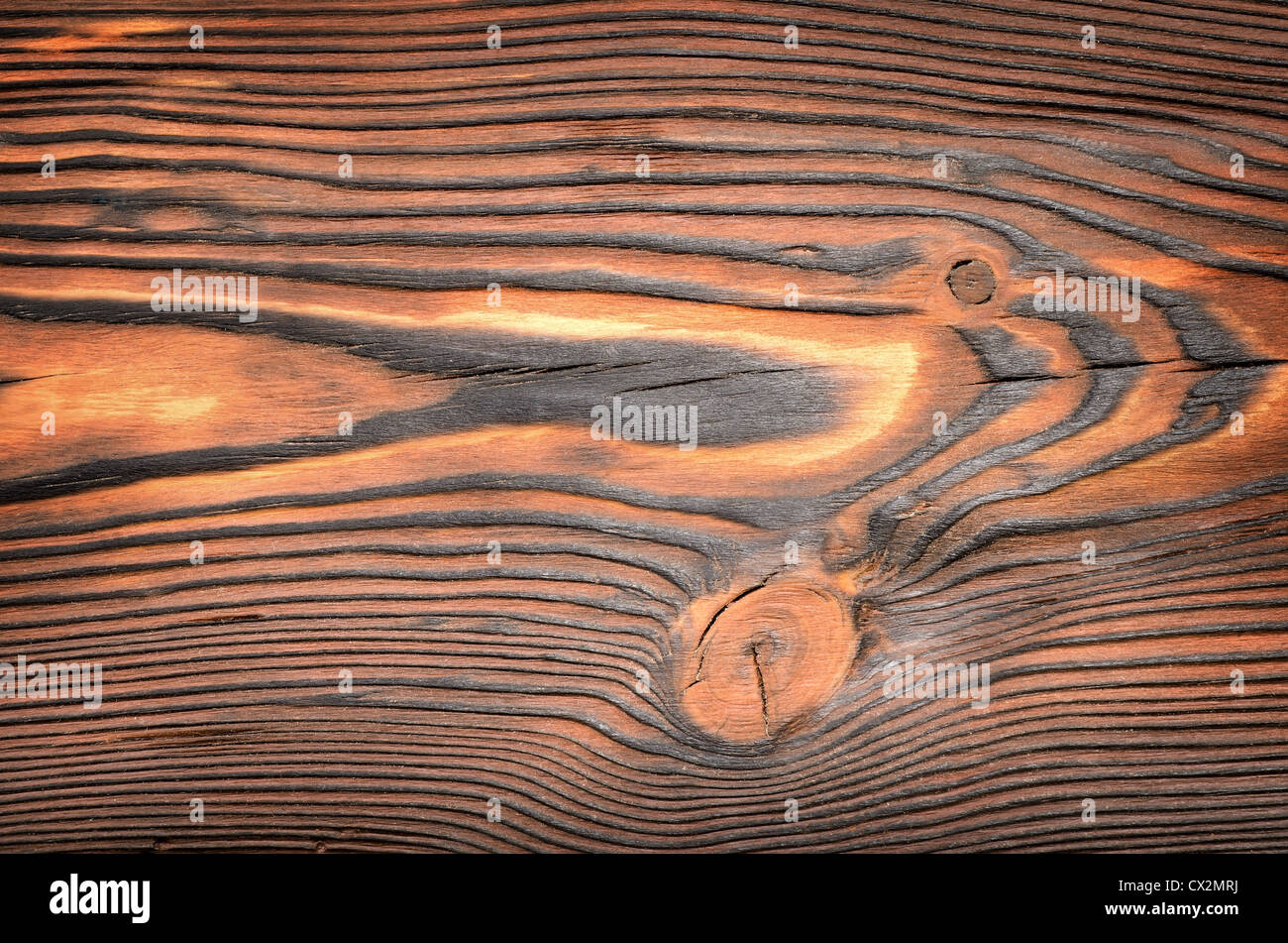 Alt, Grunge Holzplatten als Hintergrund verwendet Stockfoto