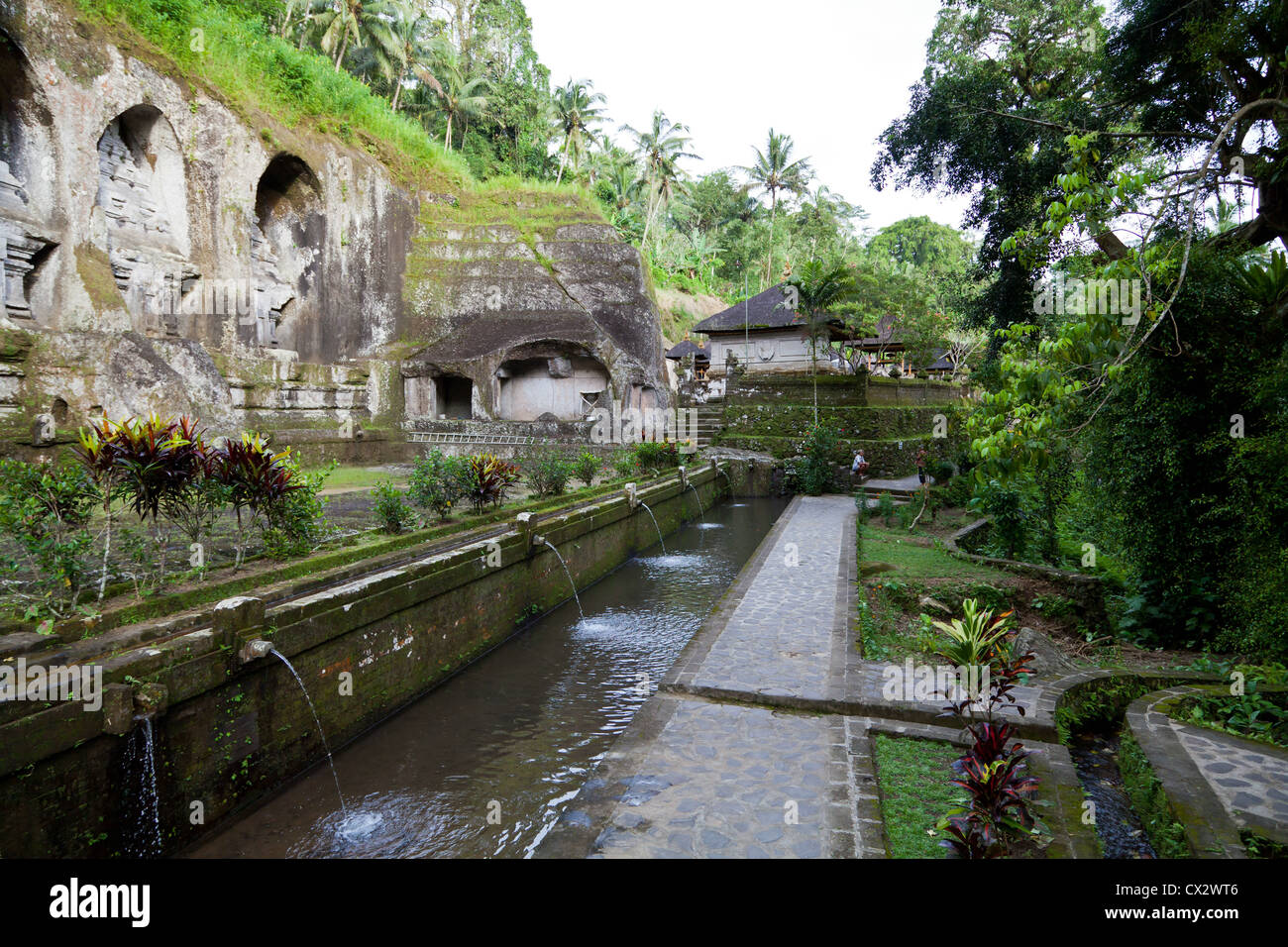 Die Candis Tempel Gunung Kawi auf Bali Stockfoto